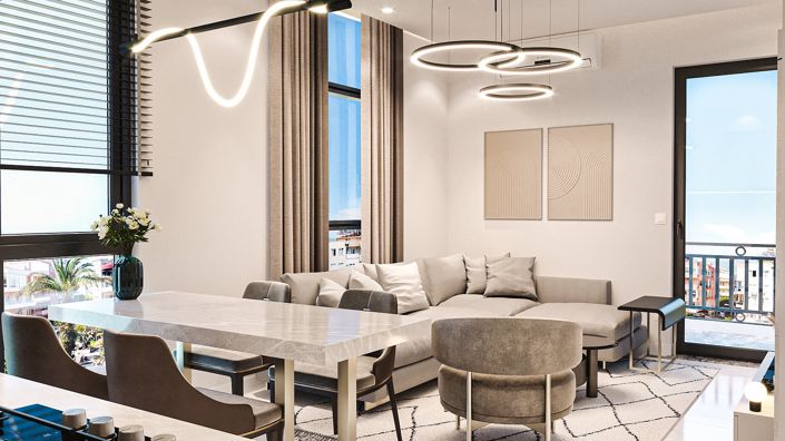 Image No.6-Appartement de 2 chambres à vendre à Kadipasa