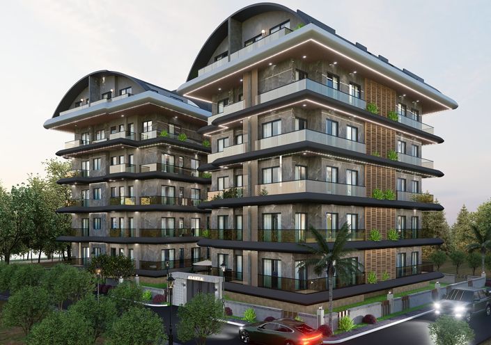 Image No.2-Appartement de 4 chambres à vendre à Güller Pinari