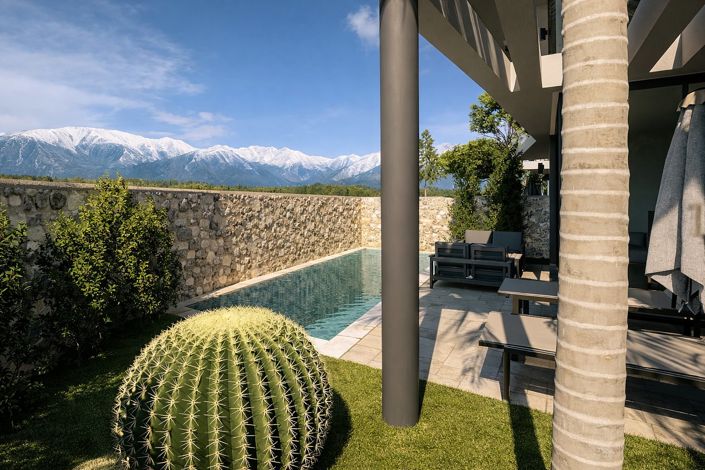 Image No.4-Maison / Villa de 3 chambres à vendre à Kalkan