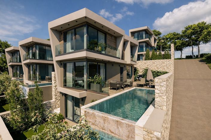 Image No.21-Maison / Villa de 1 chambre à vendre à Kalkan