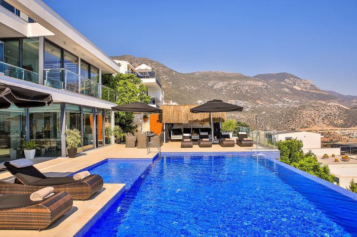 Image No.4-Maison / Villa de 4 chambres à vendre à Kalkan