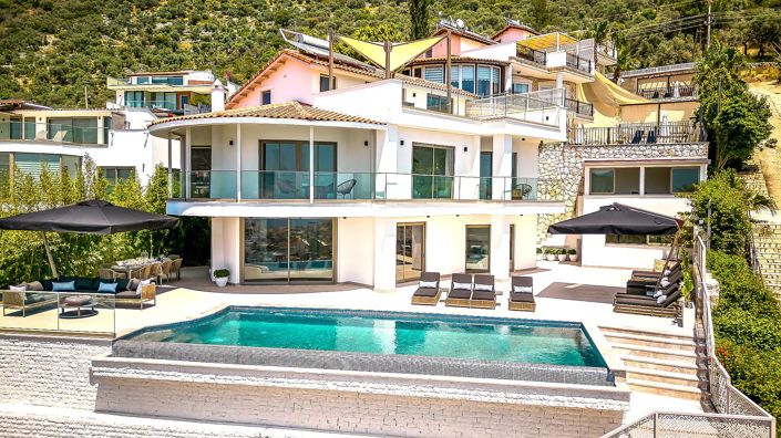 Image No.4-Maison / Villa de 5 chambres à vendre à Kalkan