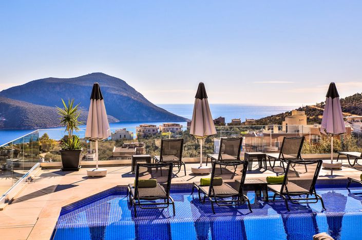 Image No.2-Maison / Villa de 5 chambres à vendre à Kalkan