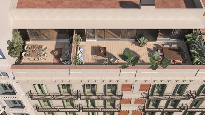 Image No.2-Appartement de 2 chambres à vendre à Barcelona
