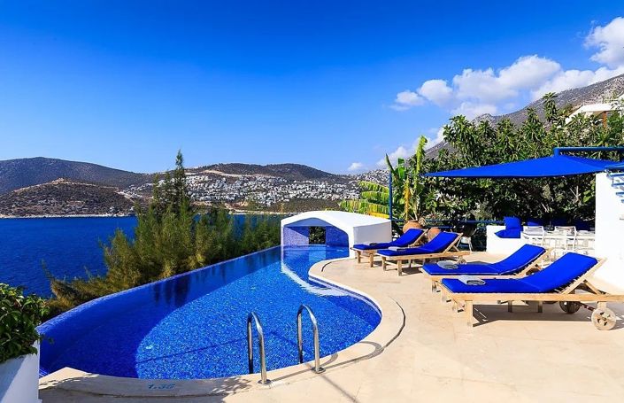 Image No.4-Maison / Villa de 2 chambres à vendre à Kalkan