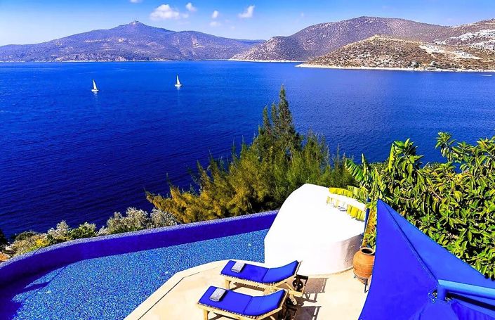Image No.5-Maison / Villa de 2 chambres à vendre à Kalkan