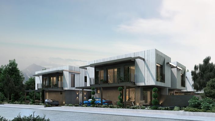 Image No.2-Maison / Villa de 3 chambres à vendre à Antalya
