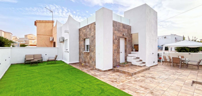 Image No.1-Maison de ville de 2 chambres à vendre à Playa Flamenca