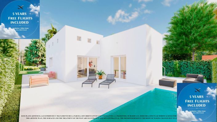 Image No.1-Villa de 3 chambres à vendre à Los Alcázares