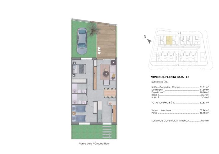 Image No.13-2 Bed Bungalow for sale