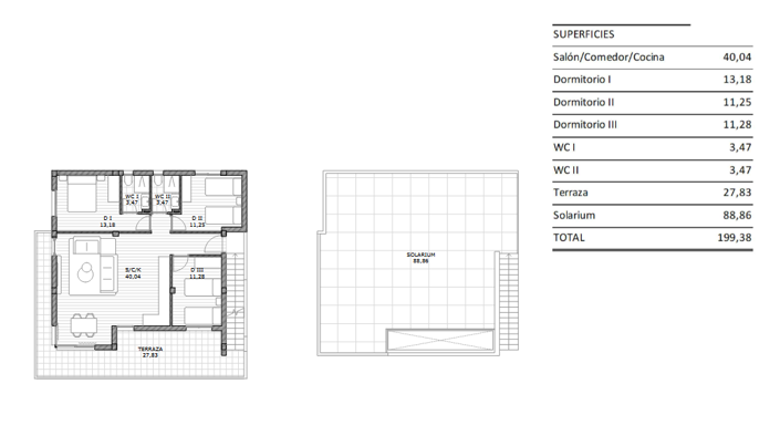 Image No.12-3 Bed Penthouse for sale
