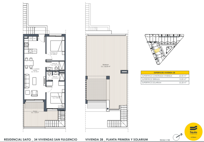 Image No.18-Penthouse de 2 chambres à vendre à San Fulgencio