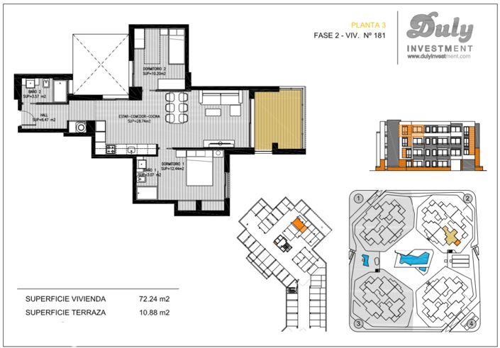 Image No.40-2 Bed Penthouse for sale