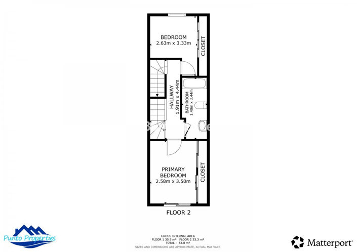 Image No.22-2 Bed Townhouse for sale