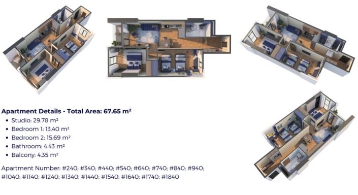 Image No.11-Studio de 1 chambre à vendre à Batoumi