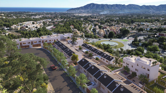 Image No.4-Maison de ville de 4 chambres à vendre à La Nucía