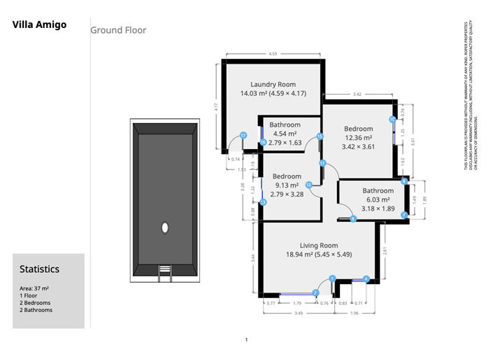 Image No.23-Maison de 2 chambres à vendre à Puerto del Carmen