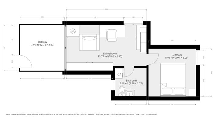 Image No.20-1 Bed Apartment for sale