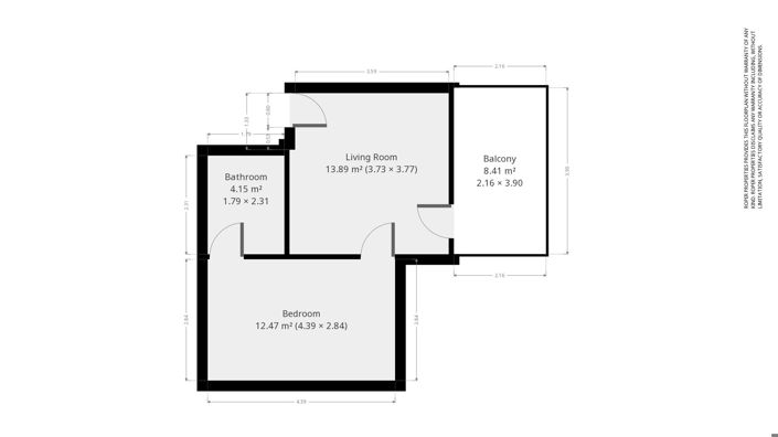 Image No.17-1 Bed Apartment for sale