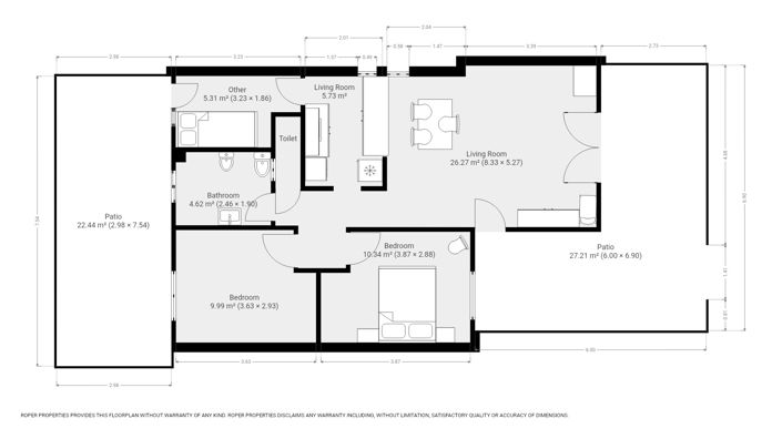Image No.33-2 Bed Apartment for sale