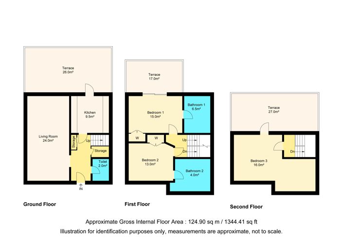 Image No.18-3 Bed Townhouse for sale
