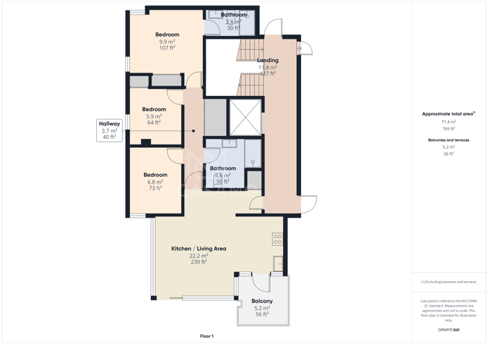 Image No.27-Appartement de 3 chambres à vendre à Los Nietos