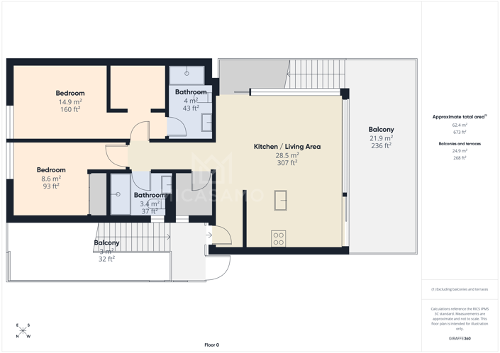 Image No.16-Penthouse de 2 chambres à vendre à Mar De Cristal