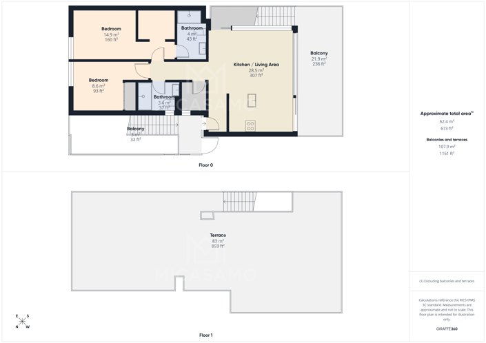 Image No.17-Penthouse de 2 chambres à vendre à Mar De Cristal