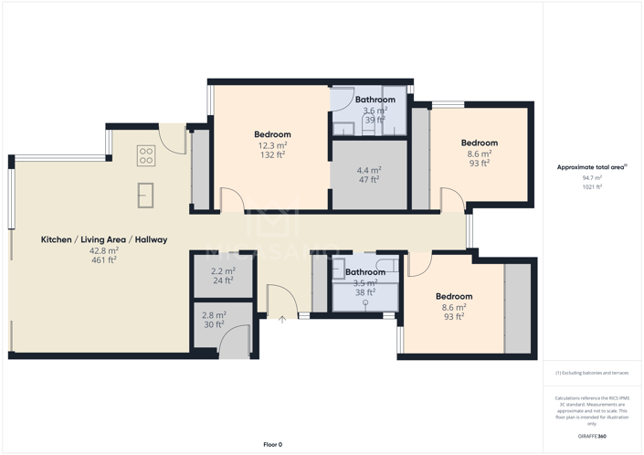 Image No.30-3 Bed Villa for sale