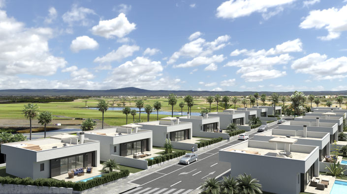 Image No.1-Villa de 3 chambres à vendre à Alhama de Murcia
