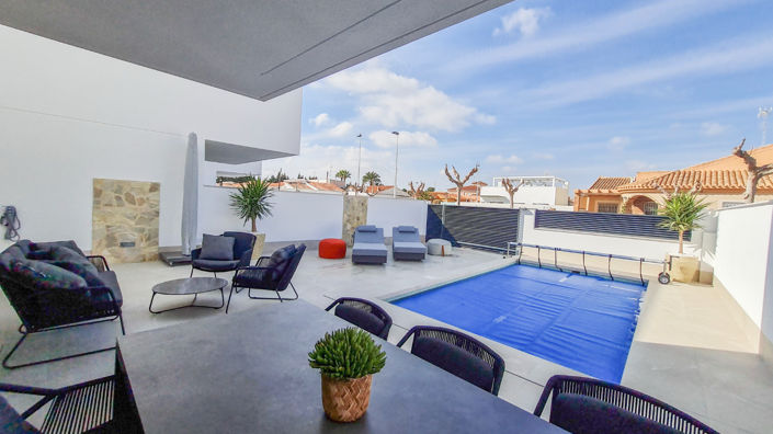 Image No.1-Villa de 3 chambres à vendre à San Pedro del Pinatar