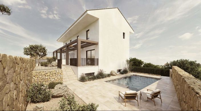 Image No.1-Villa de 3 chambres à vendre à La Nucía