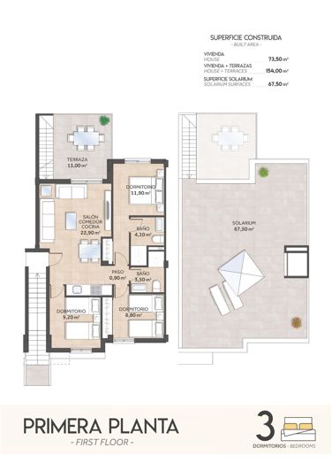 Image No.16-3 Bed Bungalow for sale