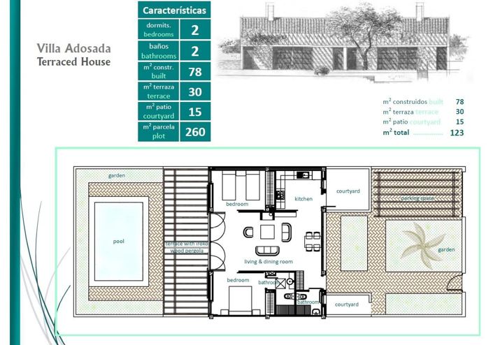 Image No.34-2 Bed Townhouse for sale
