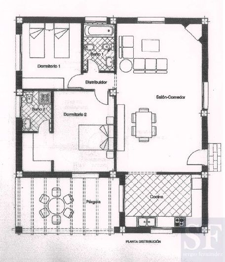 Image No.2-Villa de 2 chambres à vendre à Canillas de Albaida