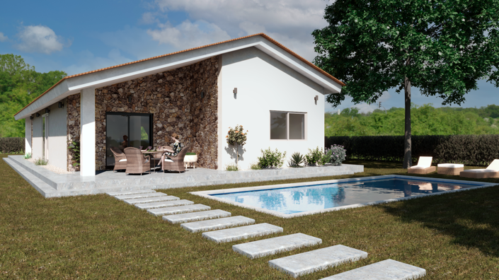Image No.1-Maison de campagne de 3 chambres à vendre à Moratalla