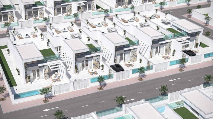 Image No.2-Villa / Détaché de 3 chambres à vendre à Los Alcázares