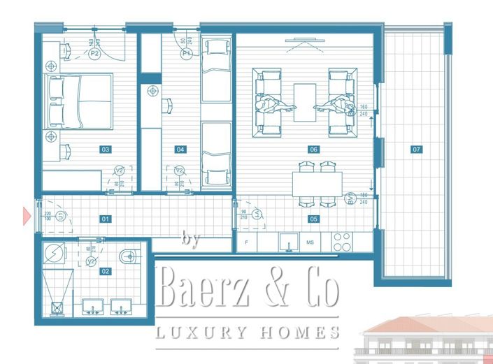 Image No.24-Appartement de 2 chambres à vendre à Kotor