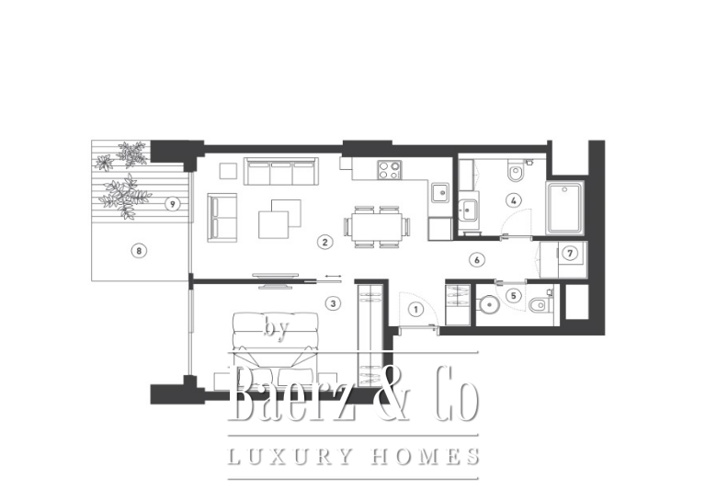 Image No.12-1 Bed Property for sale