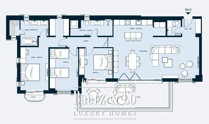 Image No.20-3 Bed Property for sale