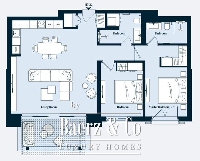Image No.25-2 Bed Property for sale