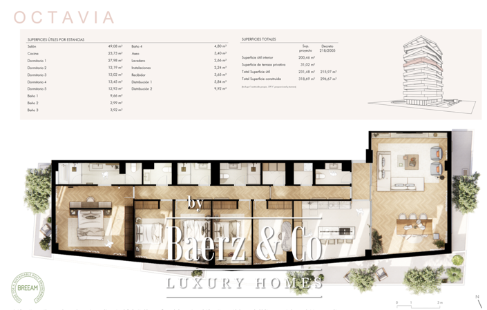 Image No.26-5 Bed Apartment for sale