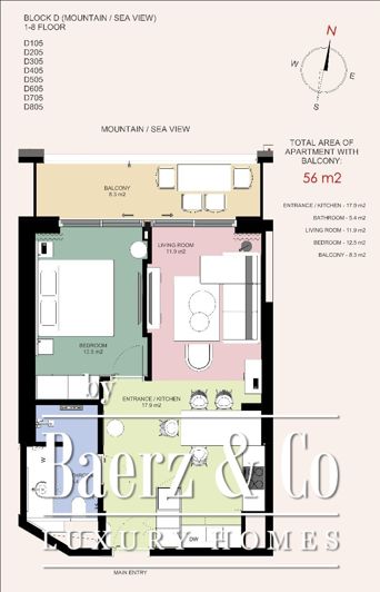 Image No.14-Appartement de 1 chambre à vendre à Budva