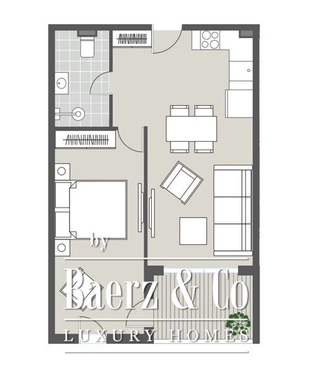 Image No.16-Appartement de 1 chambre à vendre à Tivat