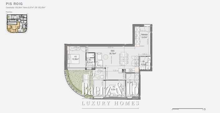 Image No.12-3 Bed Apartment for sale
