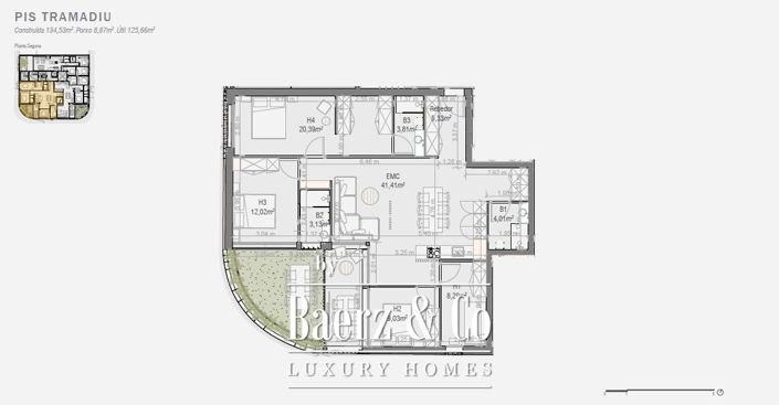 Image No.18-3 Bed Apartment for sale