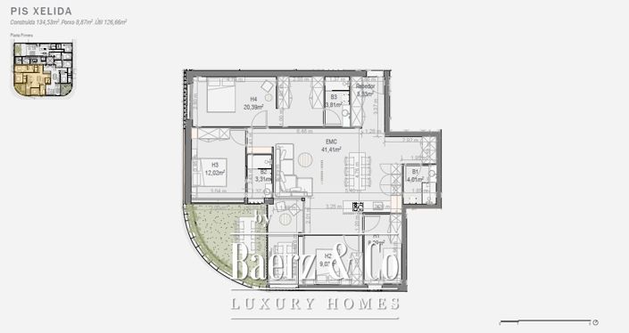 Image No.19-3 Bed Apartment for sale