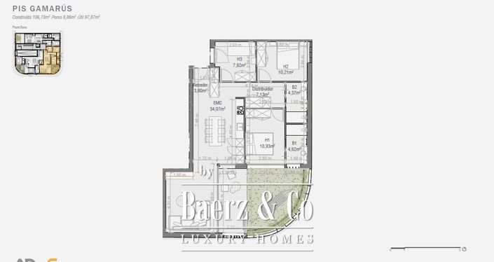Image No.7-3 Bed Apartment for sale
