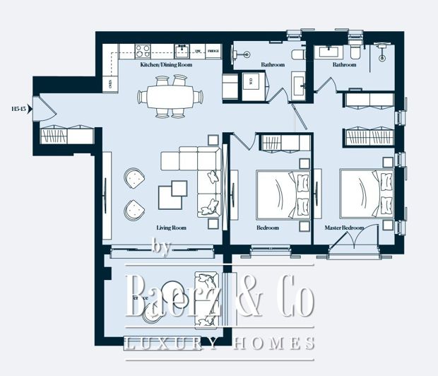 Image No.9-Propriété de 2 chambres à vendre à Tivat
