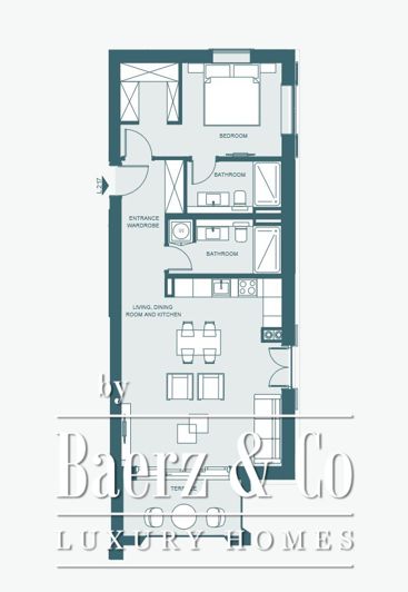 Image No.24-Propriété de 1 chambre à vendre à Tivat